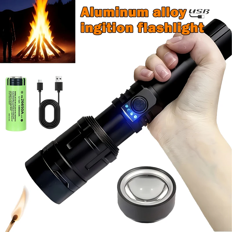 Outdoor Adventure Trips - Torcia ultra potente Torcia con accensione