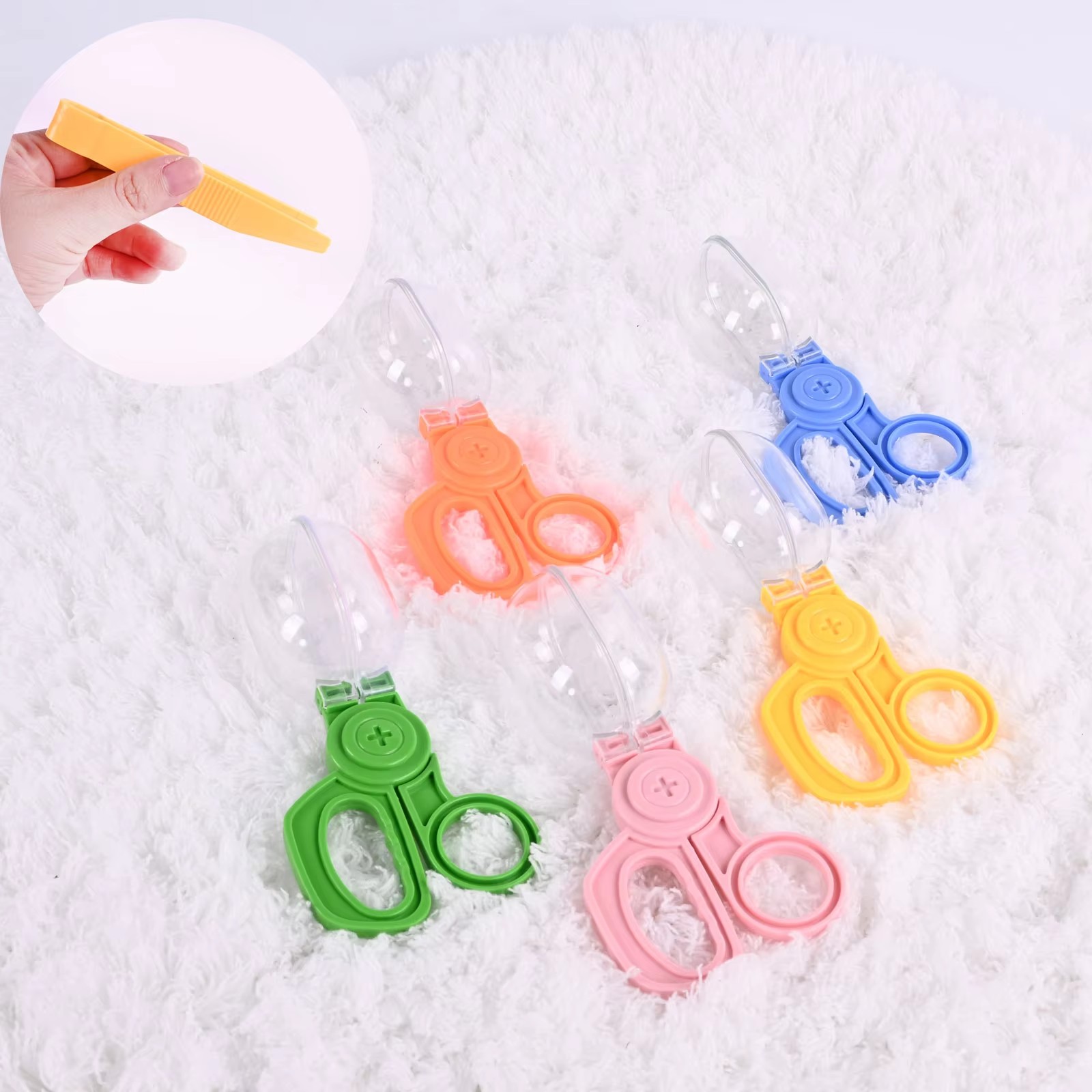 Outdoor Adventure Games - Accessori giocattolo con clip per capsula