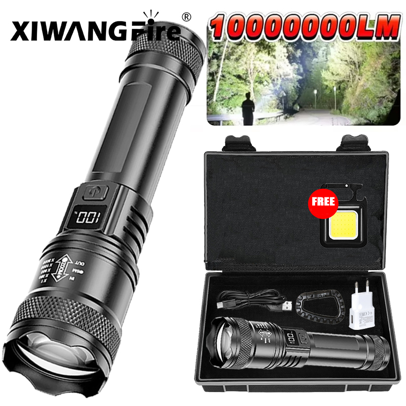 Outdoor Adventure Trips - Torcia LED ultra luminosa 2000LM Tipo-C