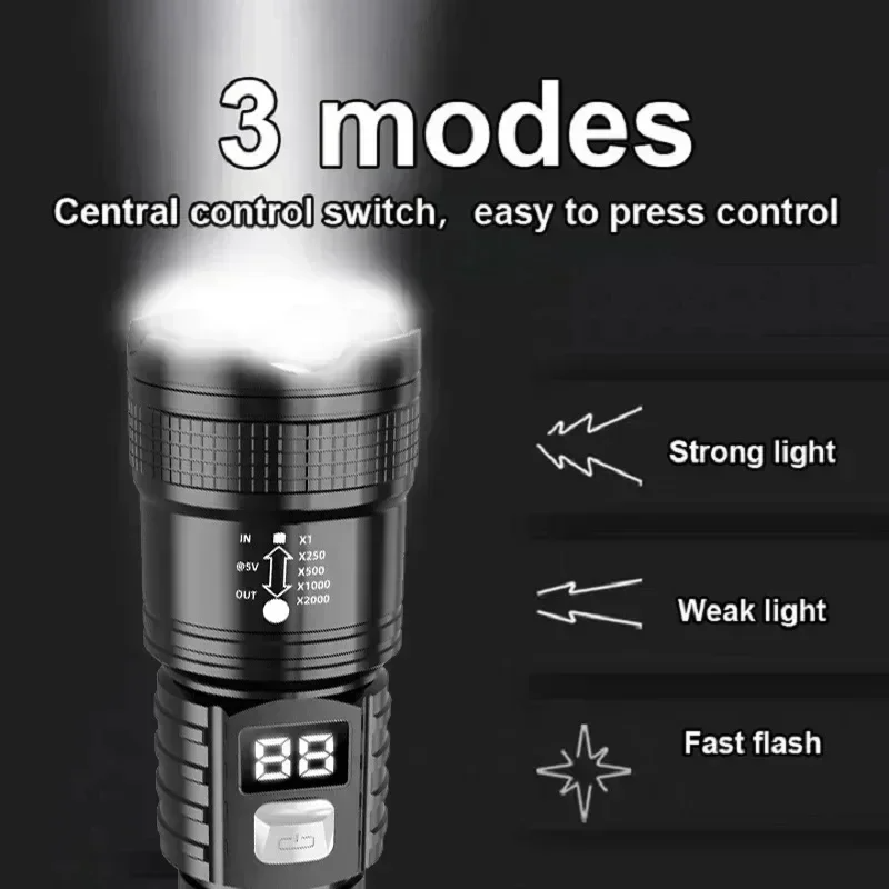Torcia LED Ricaricabile 100000 - Outdoor Adventure Trips recensione e prezzo