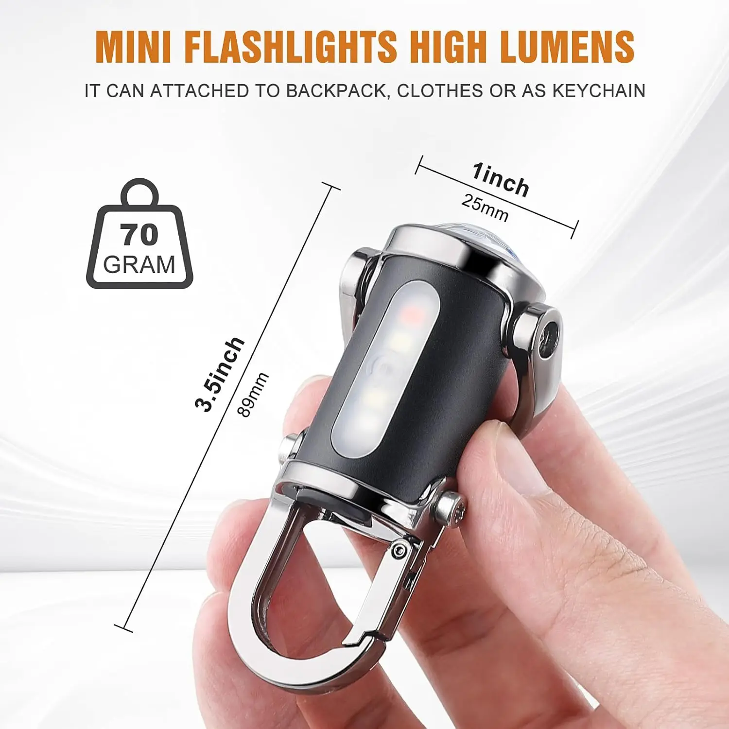 Mini torcia portachiavi ricari - Outdoor Adventure Trips recensione e prezzo