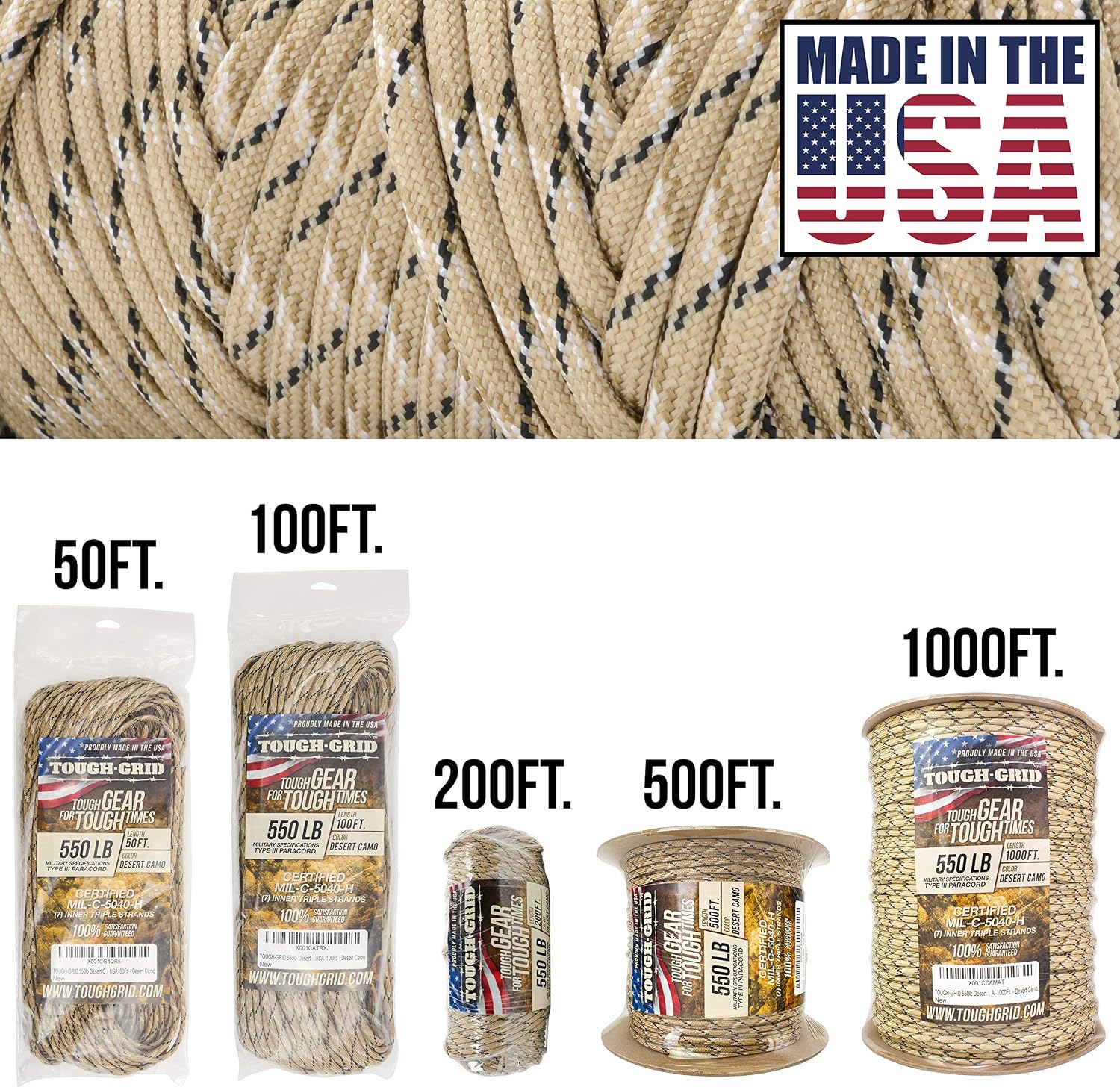 Corda Paracord 550 in Nylon, P - Outdoor Adventure Usa recensione e prezzo